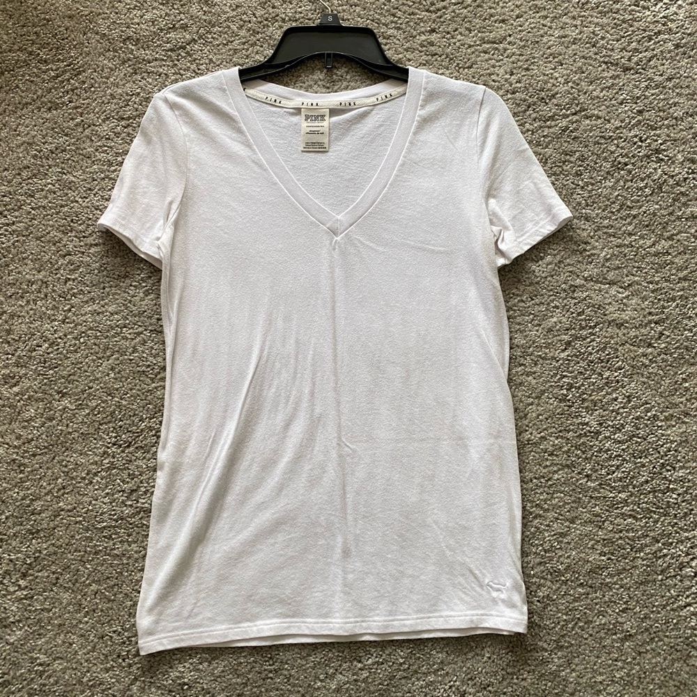 Victoria’s Secret PINK V Neck Tee